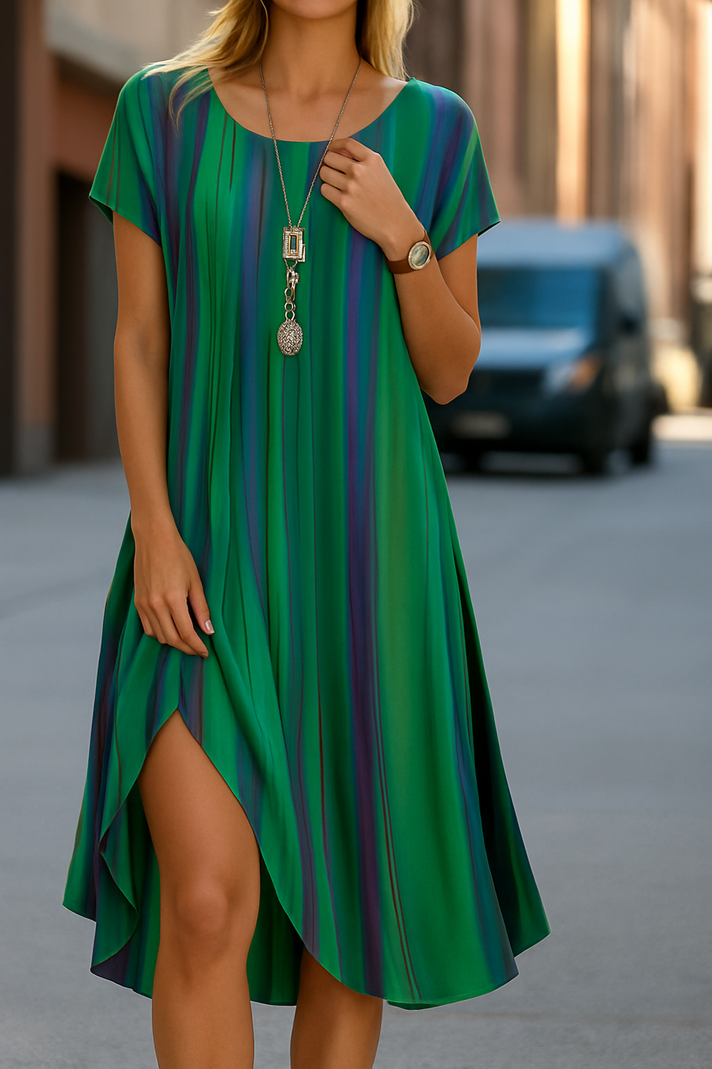Maren – Casual bohemian  Summer Dress for Women - Image 2