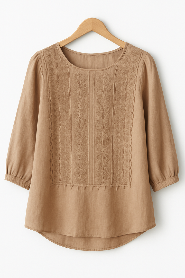 Josefine – Elegant  Embroidered Blouse for Women - Image 6