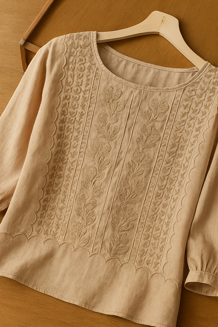 Josefine – Elegant  Embroidered Blouse for Women - Image 8