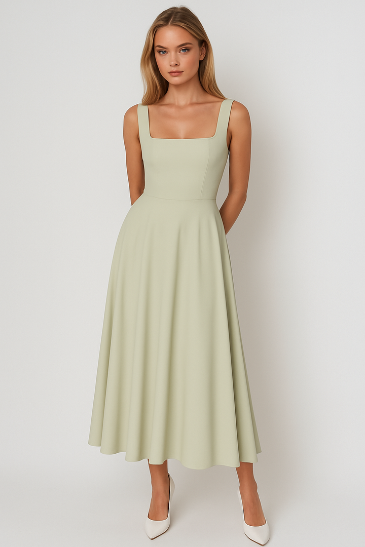 Helga – Elegant A-Line Dress for Women - Image 1