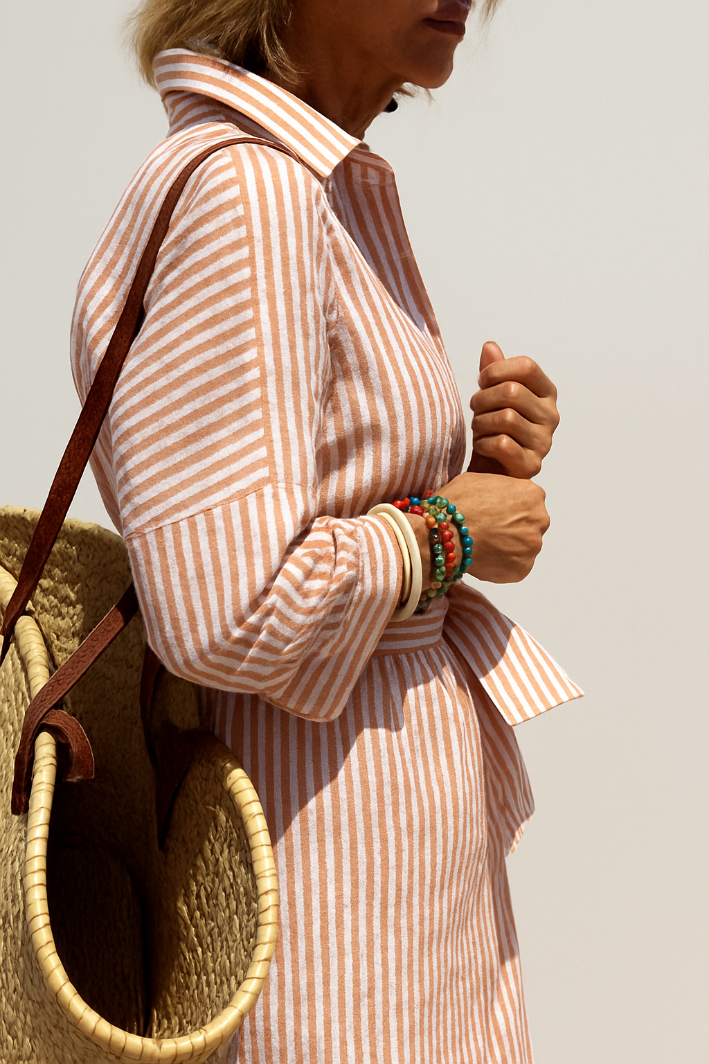 Lara – Classic Striped Shirt for Women - Image 4