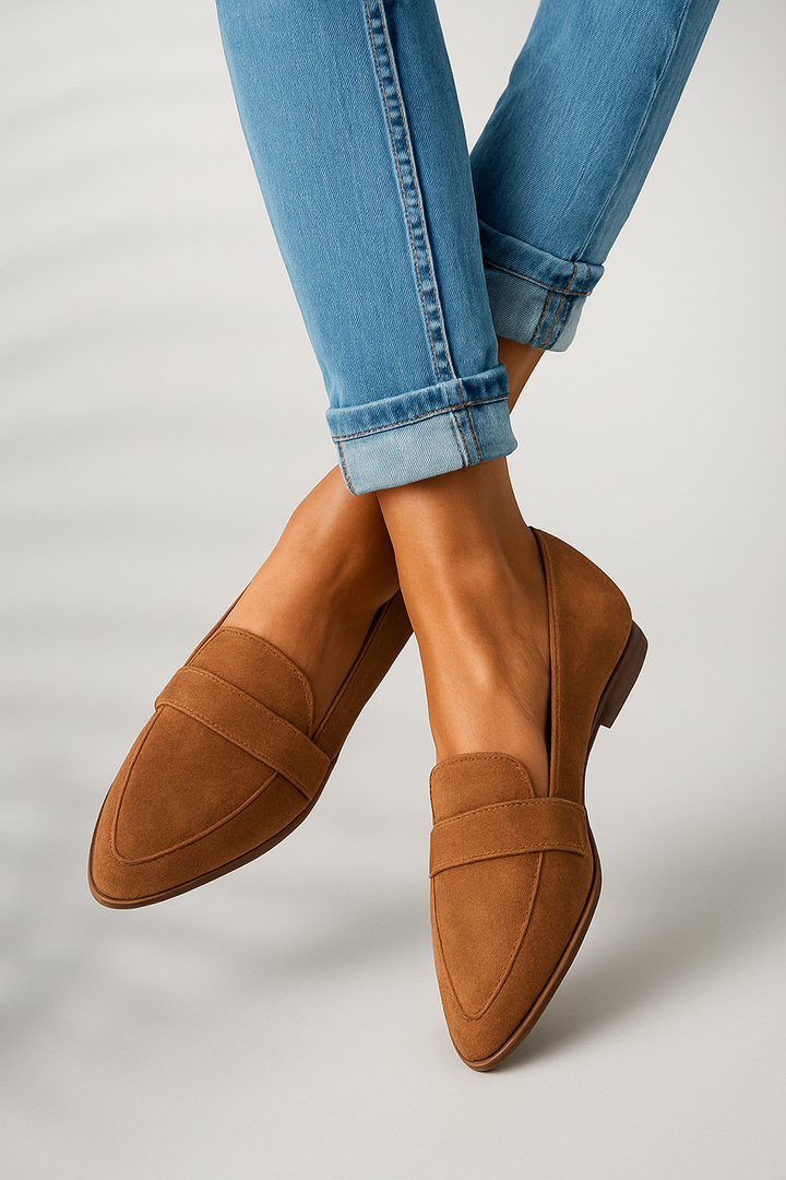 Mila – Orthopedic Leather Moccasins for Women - Image 8