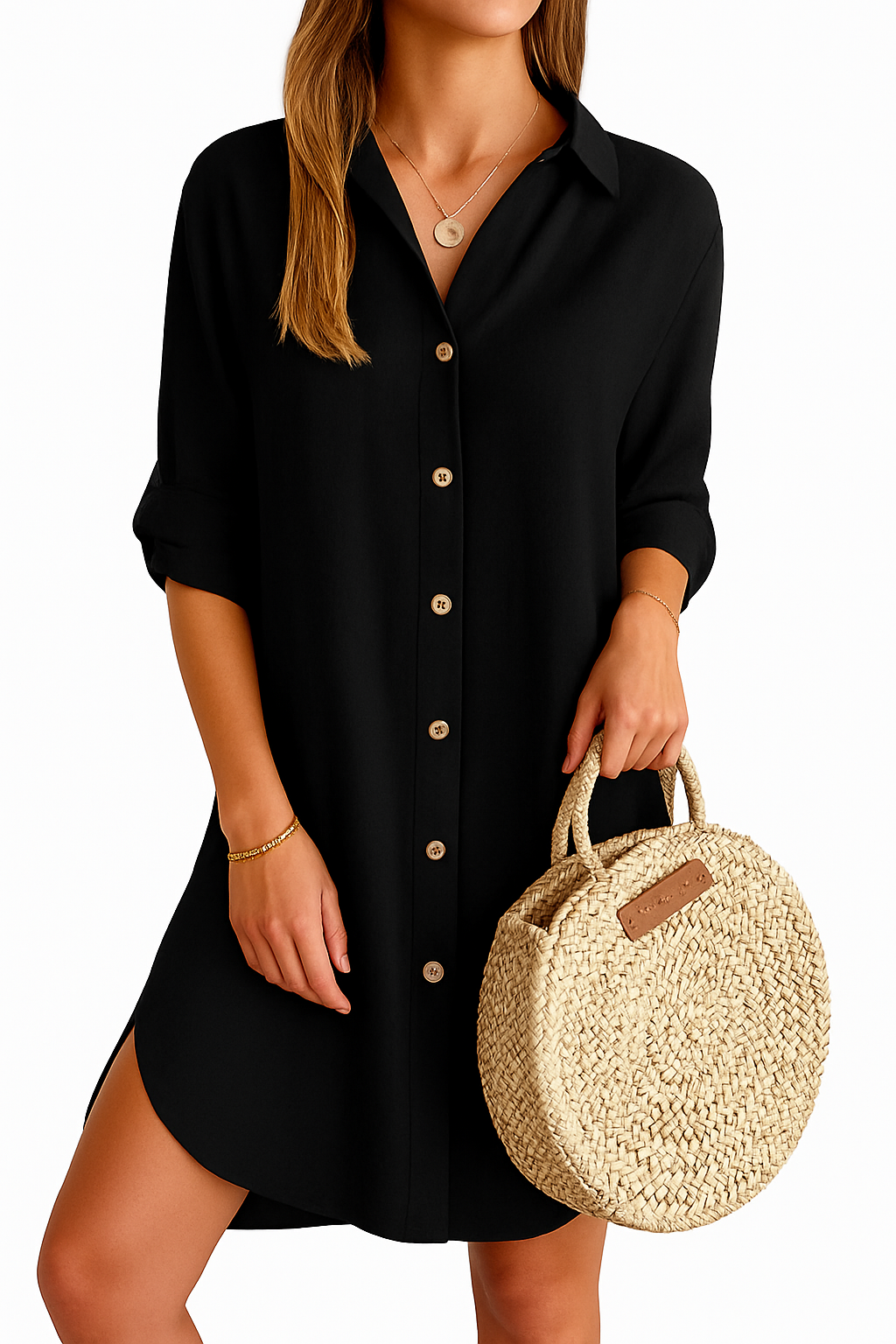 Thea – Effortless Button-Up Summer Dress for Women - Image 7