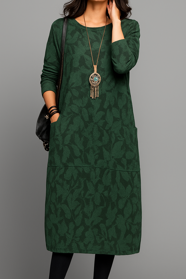 Gabriele – Casual round-neck Dress for Women - Image 1