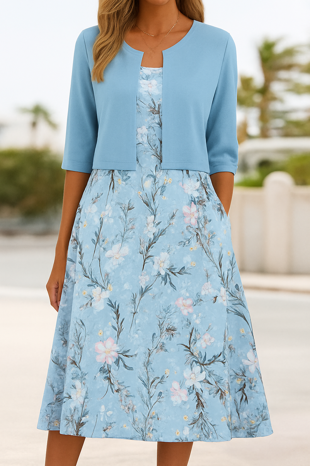Doreen – Floral Two-Piece Dress for Women - Image 5