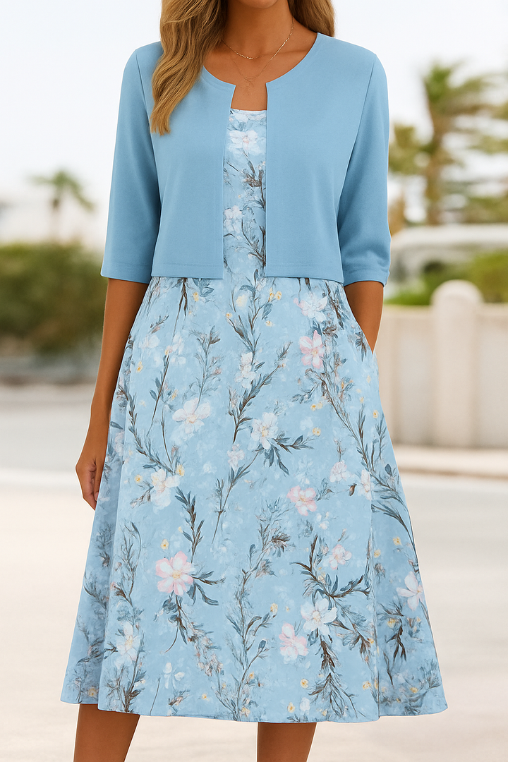Doreen – Floral Two-Piece Dress for Women - Image 5