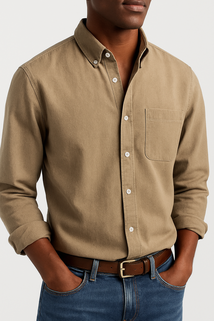 Viktor – Classic Button-Up Shirt for Men - Image 2