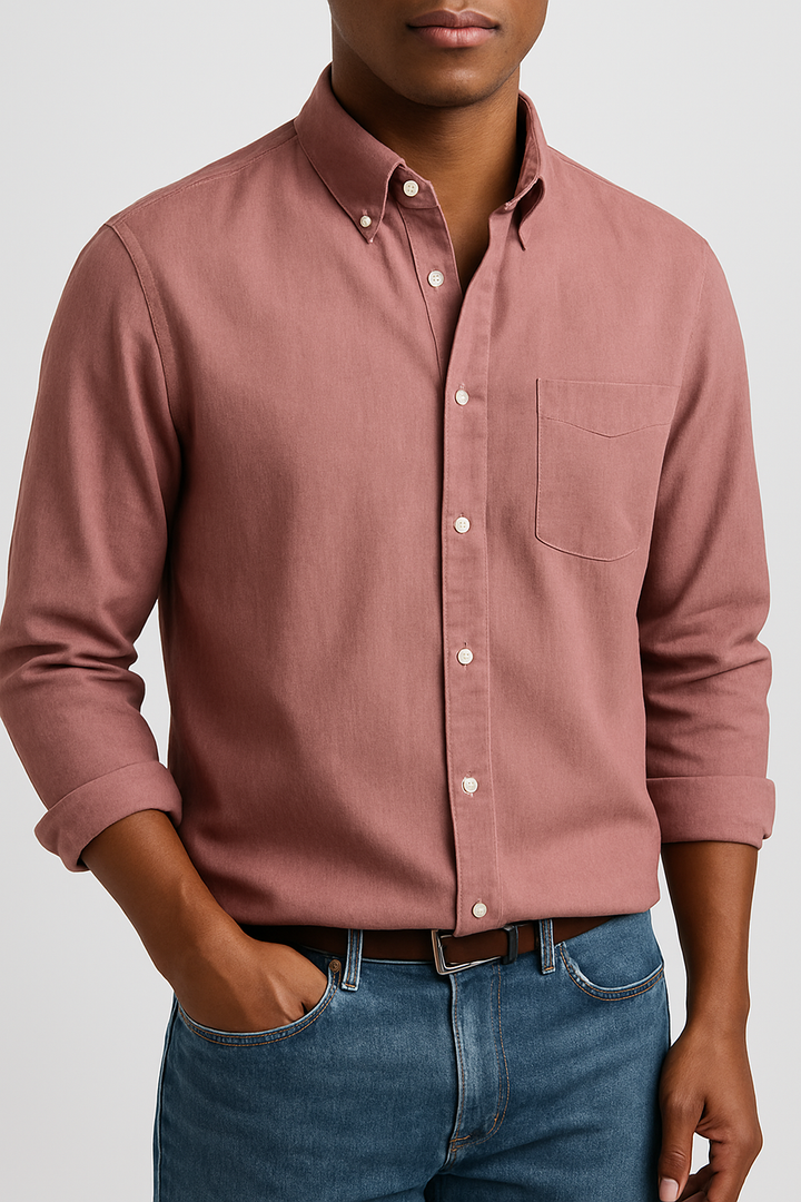 Viktor – Classic Button-Up Shirt for Men - Image 9