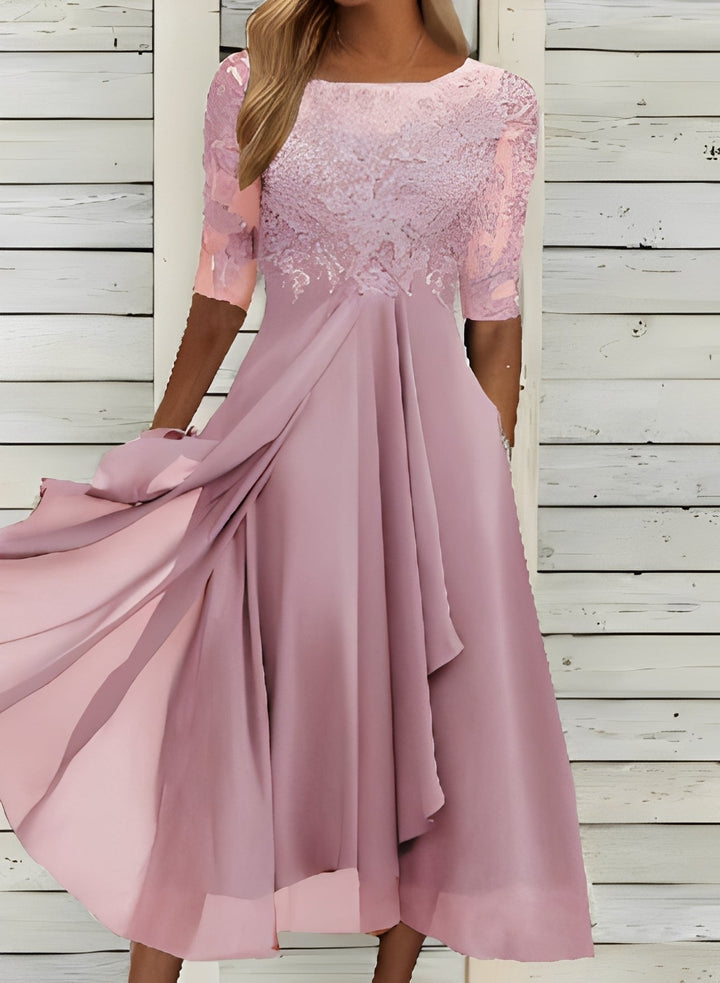 Lena – Damen-Midikleid – Bequem und modisch