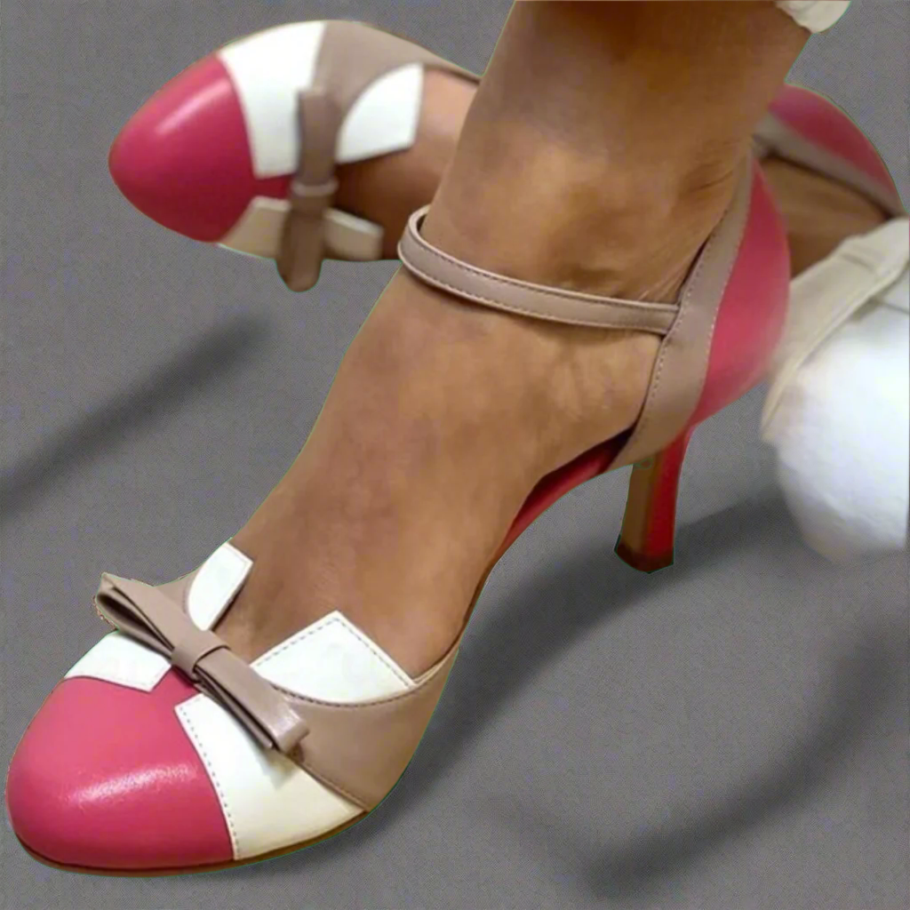 Doris | Damen Schleifen Riemen Geschlossene Pumps
