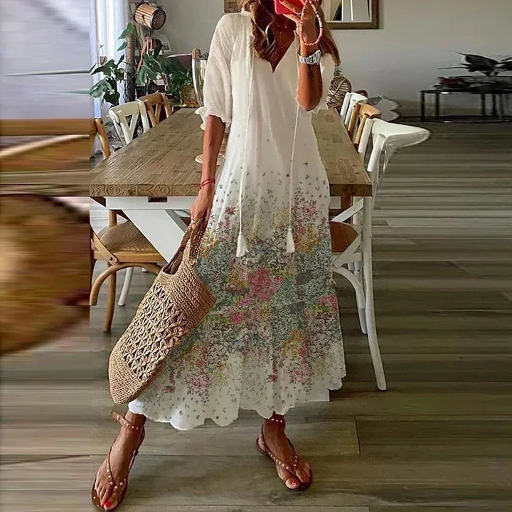 Lucía – Bohemian Maxikleid