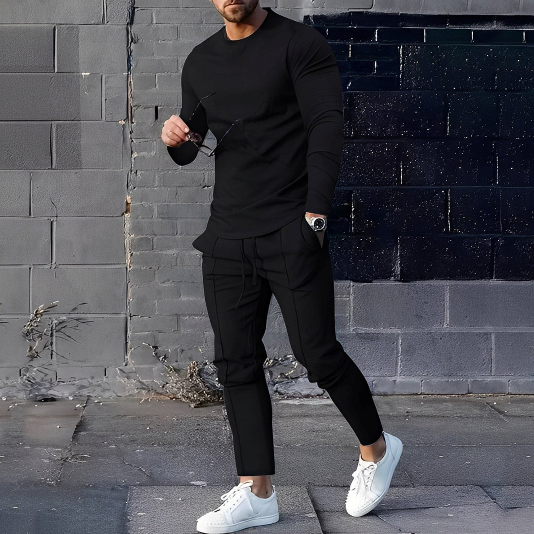 Adélard - Herren-Set aus Pullover und bequemen Hosen
