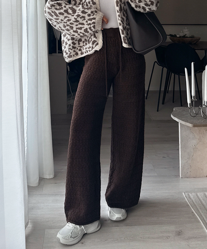 Strickhose Lilya Uni Braun