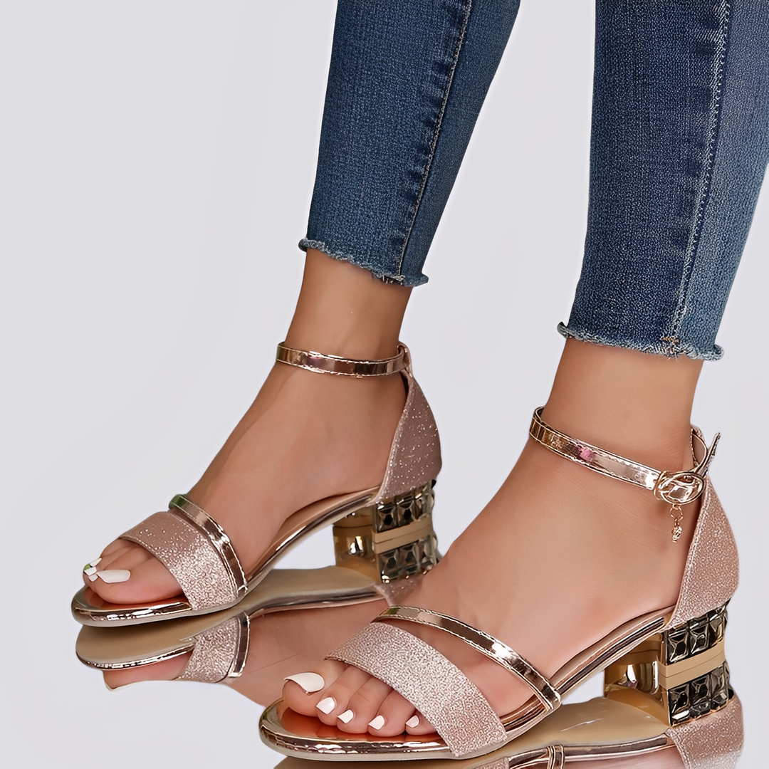Samuel - Elegante Sandalen mit Glitzer für Damen