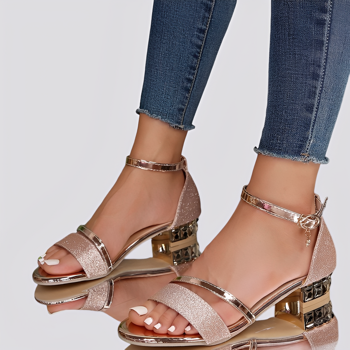 Samuel - Elegante Sandalen mit Glitzer für Damen