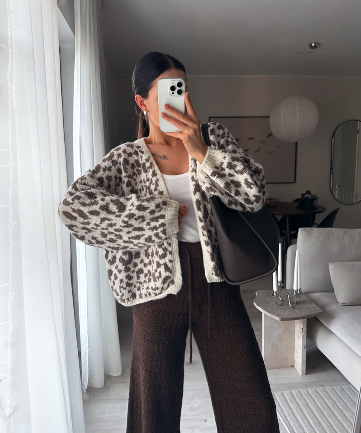 Cardigan Lira Braun Leo Ladypolitan ♡