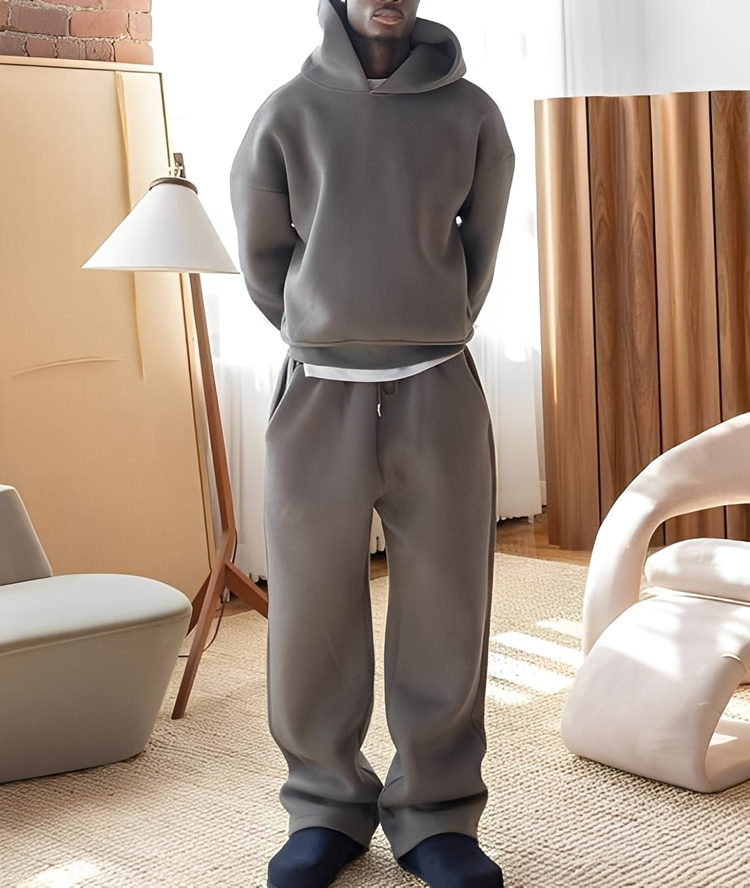 Marco - Bequemes Oversize-Hoodie-Set für Herren