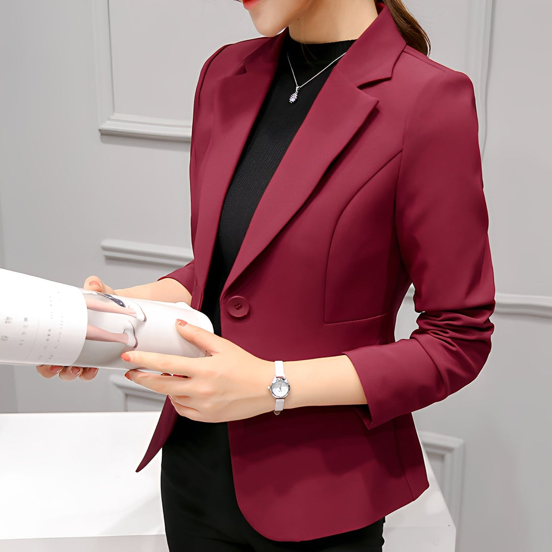 Lindy - Stilvoller Damenblazer mit einem Knopf