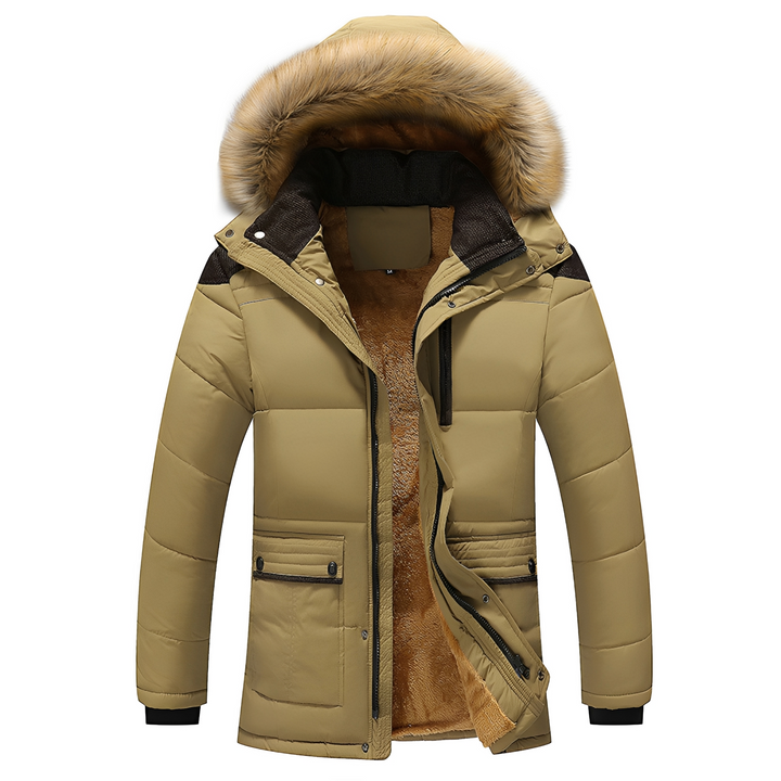Shawn - Zeitgemäße Herrenjacke mit abnehmbarer Kapuze