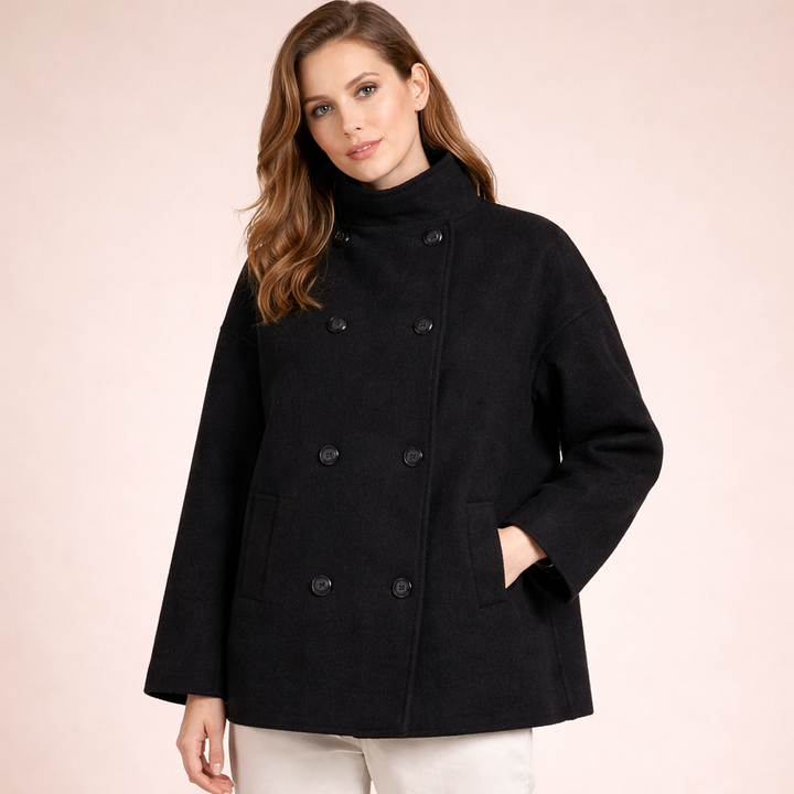 Mara | Eleganter Damen-Kurzmantel für Herbst und Winter
