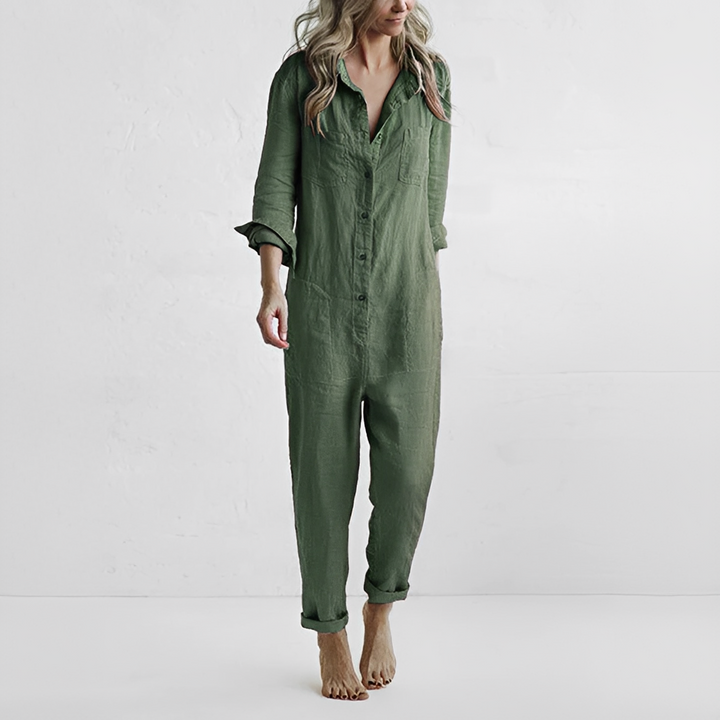 Novaria - Sommer-Overall für Frauen mit langen Ärmeln