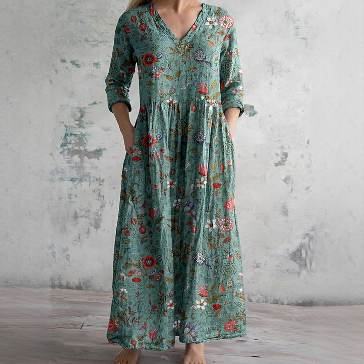 Felna - Elegantes Sommerkleid für Frauen