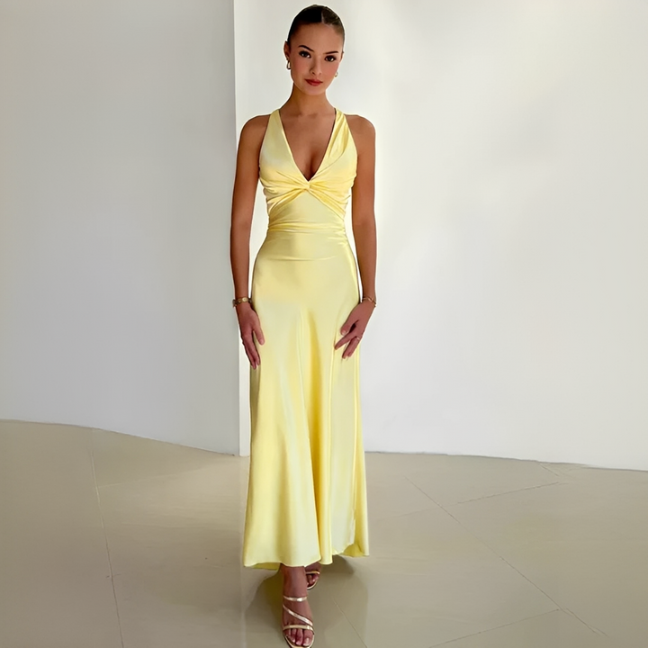 Lydah - Elegantes ärmelloses Damenkleid