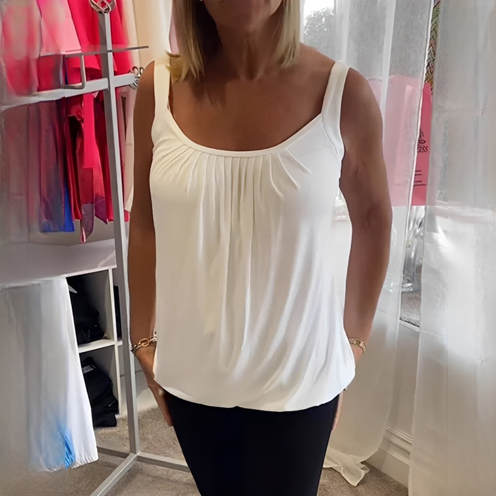 Philipa - Luftiges, ärmelloses Damenshirt