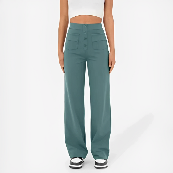 Dara - Schicke Damenhose mit hohem Bund