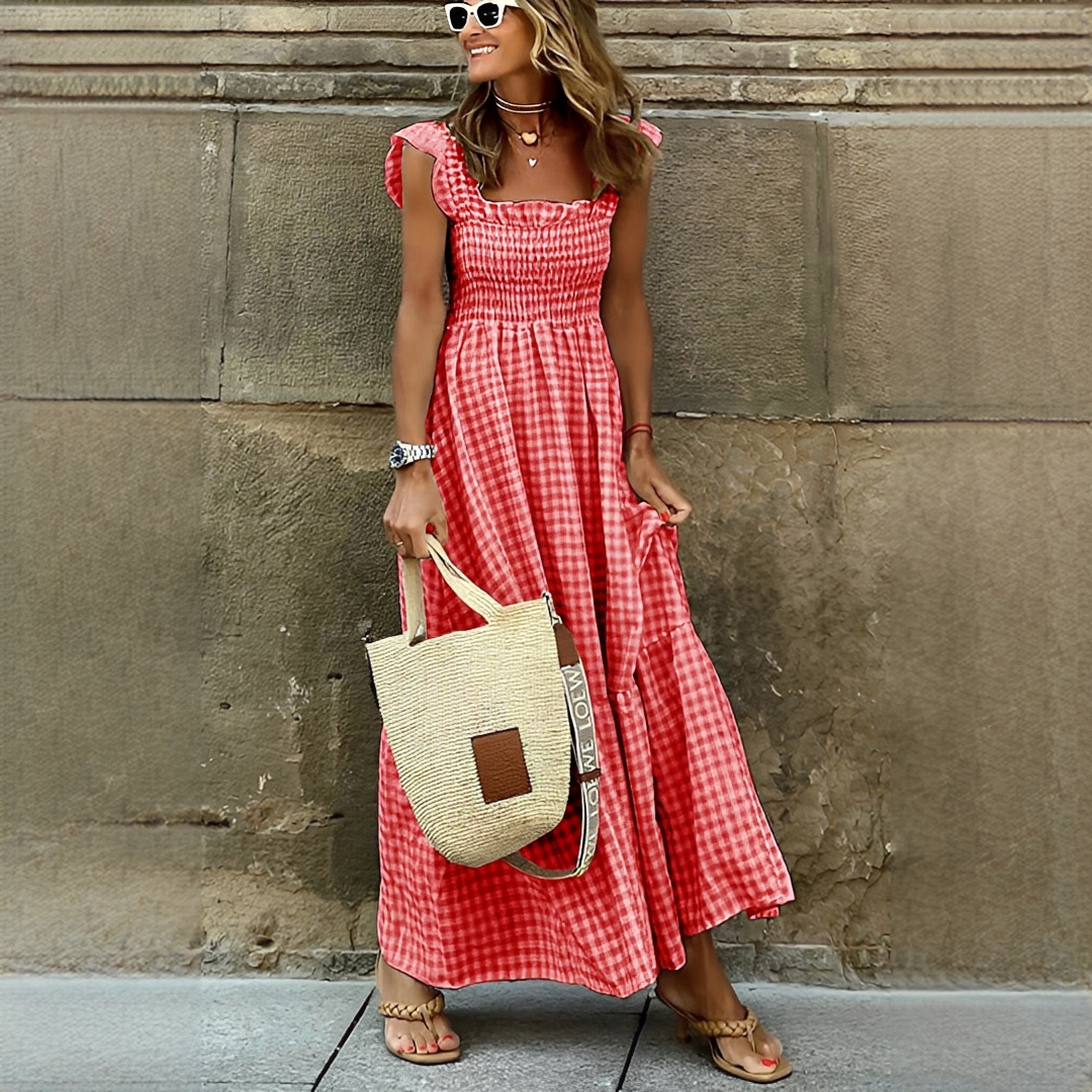 Delina - Langes Sommerkleid für Frauen