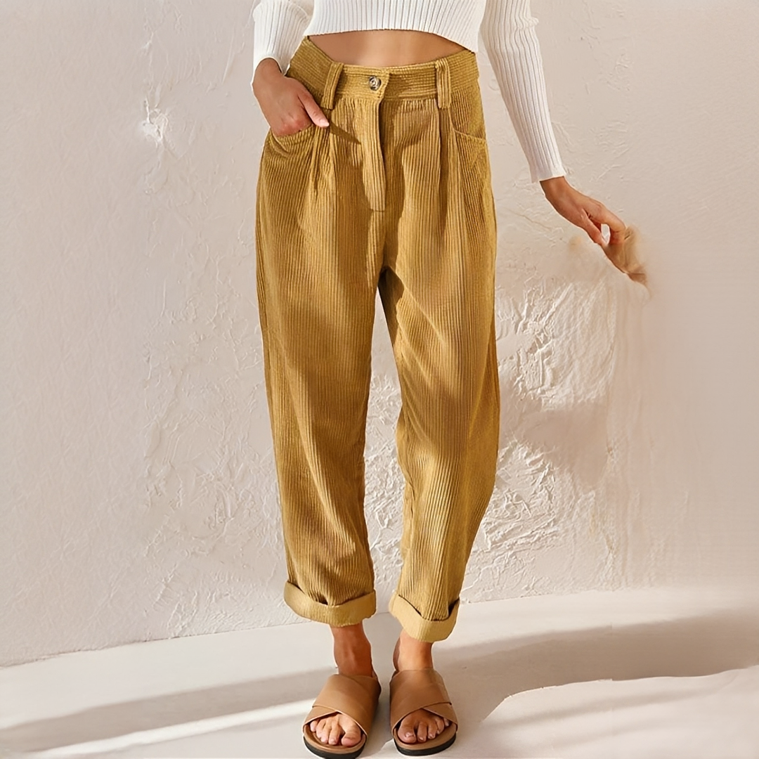 Kelra - Trendige Cordhose für Frauen