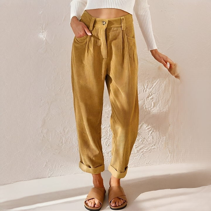 Kelra - Trendige Cordhose für Frauen