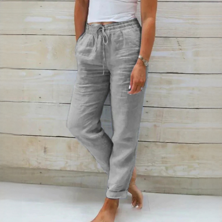 Dyan - Elegante Hose mit Kordelzug für Damen