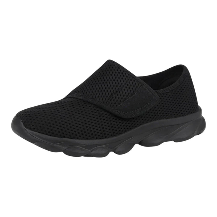 Damenschuhe für Diabetiker, breite Passform, Klettverschluss
