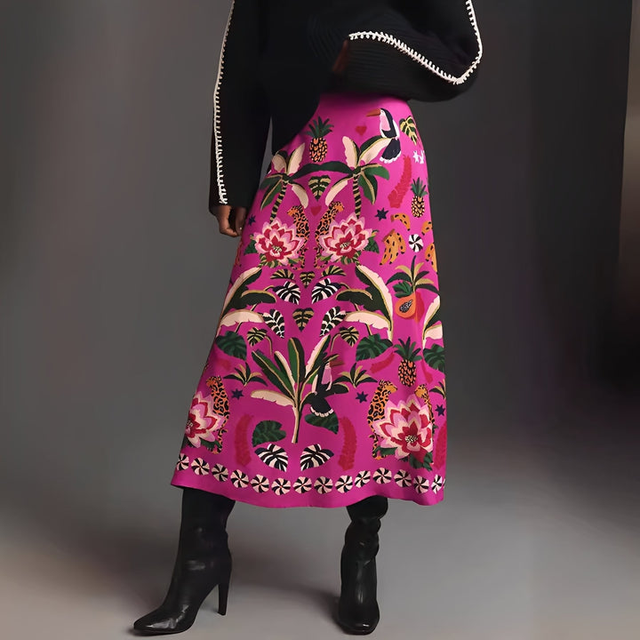 Chanie - Stilvolles Damen-Blumenkleid