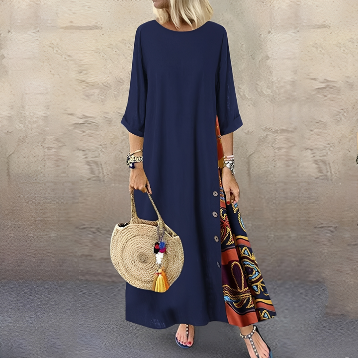 Abby - Klassisches Blumenkleid für Damen