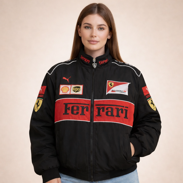 Greta | Racer-Jacke Mit sportlichem Look