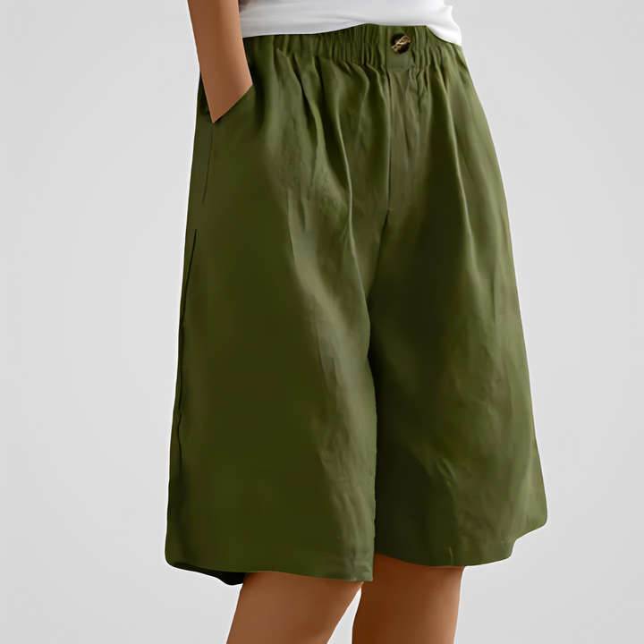 Jovien - Weit geschnittene, trendige Sommerhose für Damen