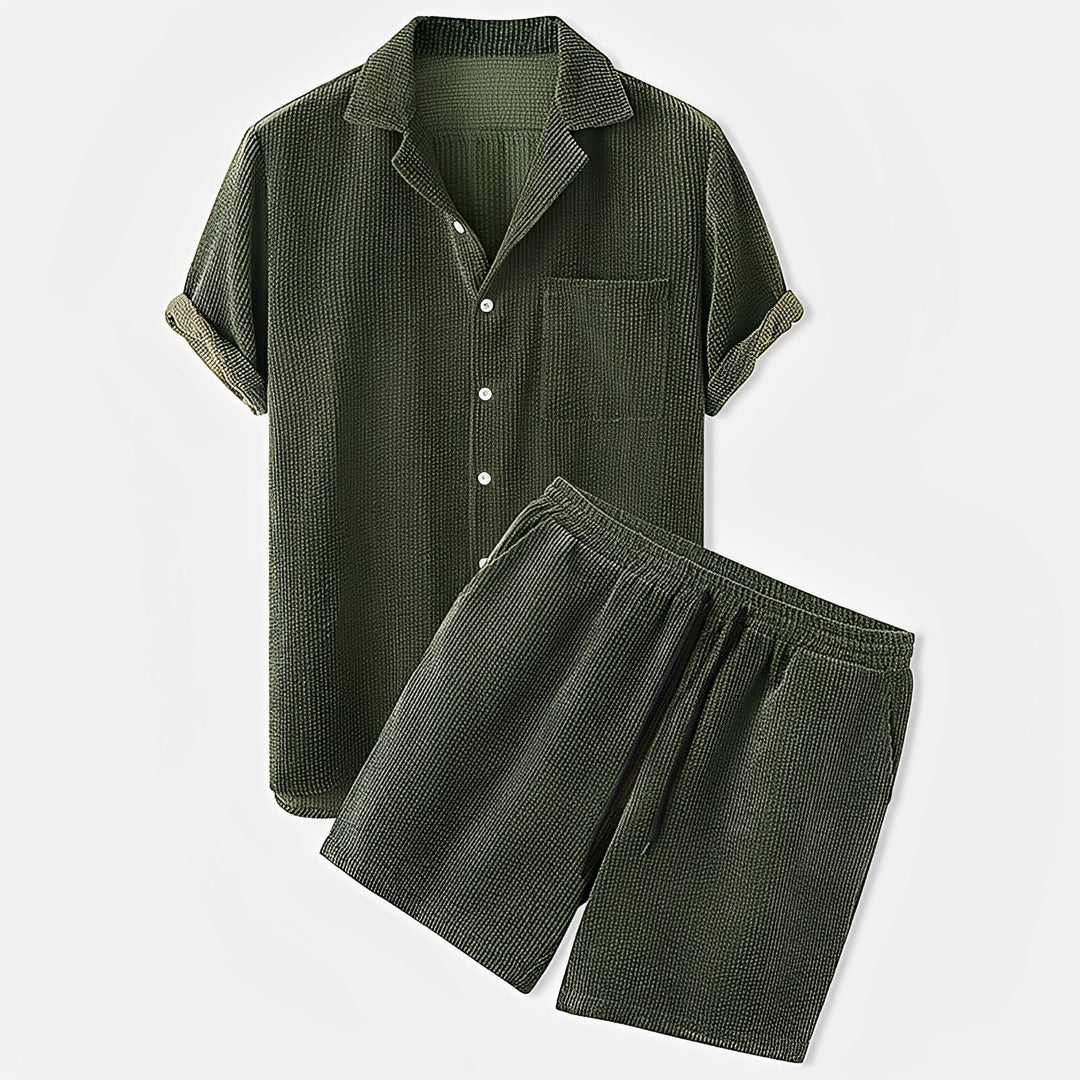 Charley - Lässiges zweiteiliges Set aus Cord für Herren