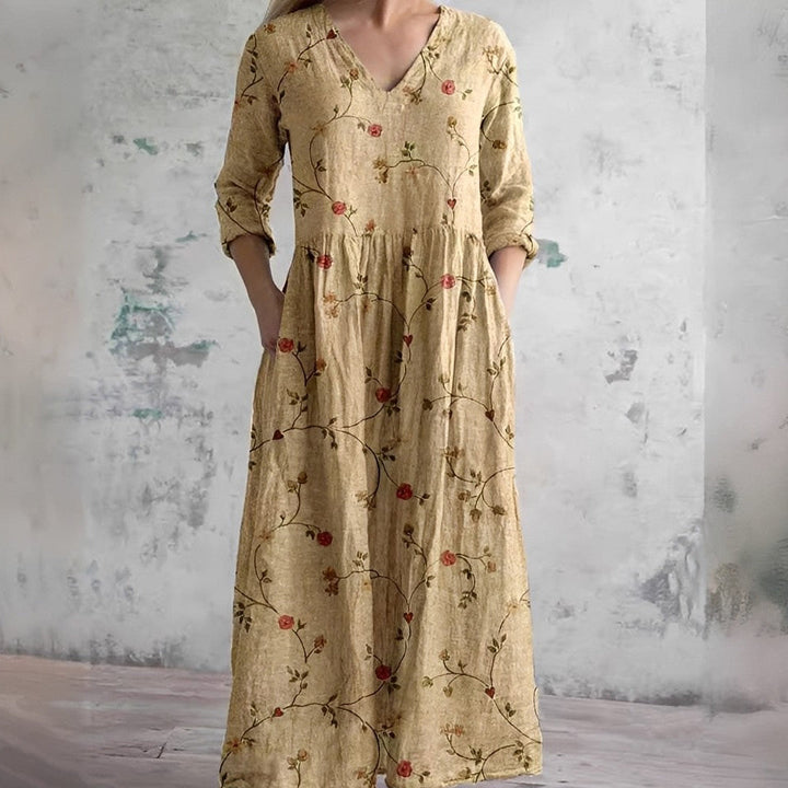Tiffany - Stilvolles Kleid mit Print für Damen
