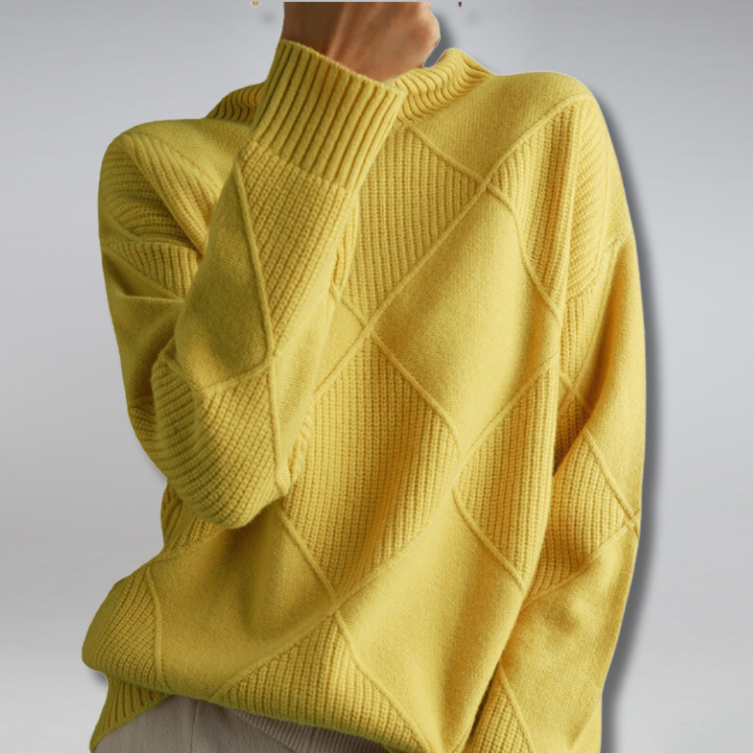 Maria | Damen Winter Rollkragenpullover