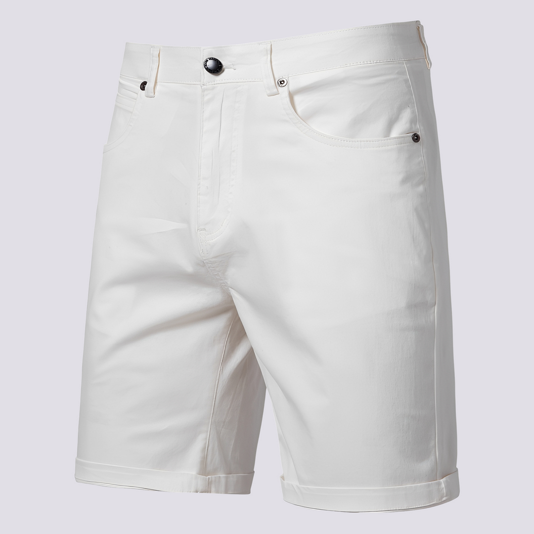 Stevie - Lässige, gerade geschnittene Shorts für Herren