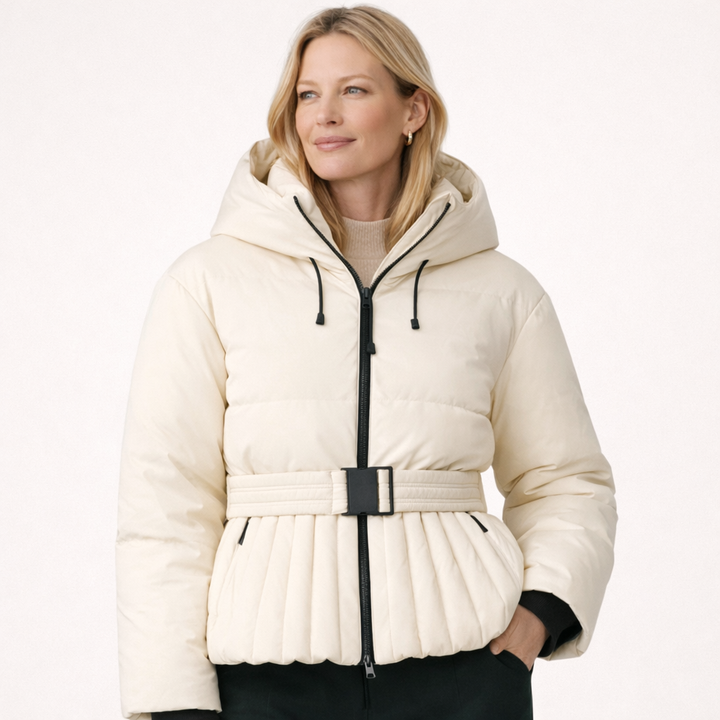 Hanna | Damen-Peplum-Skijacke für stilbewusste