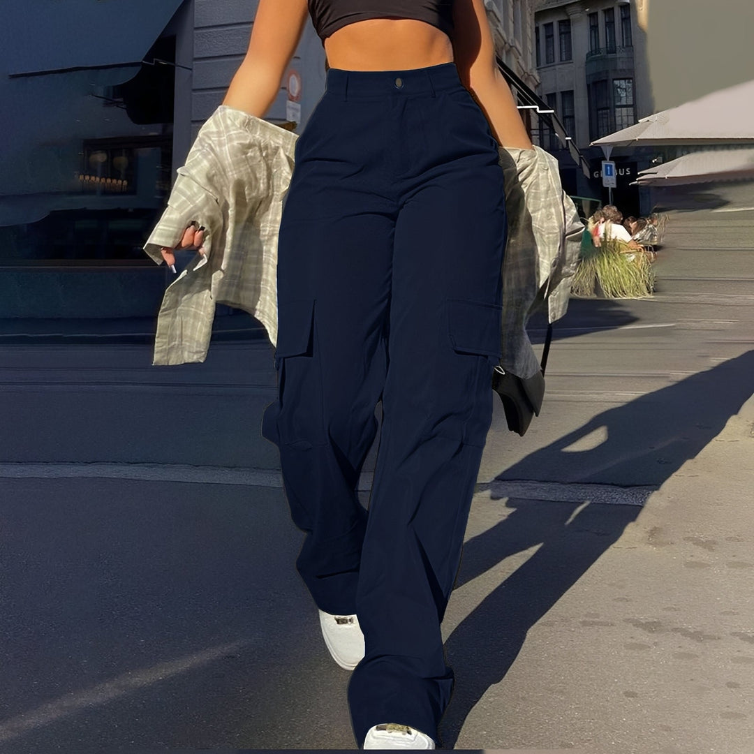 Sophie - Bequeme Cargohose mit hoher Taille für Frauen