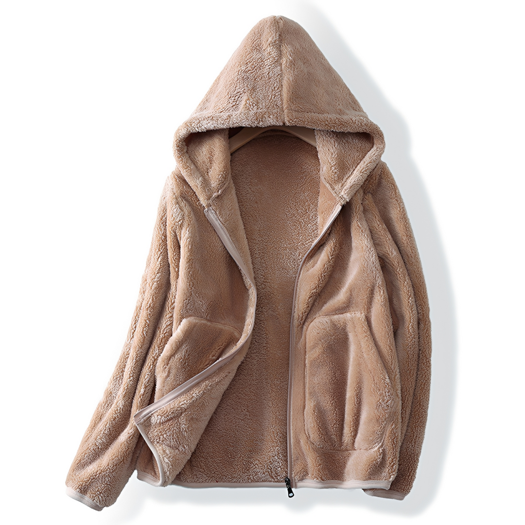 Gabriella - Warme, wattierte Fleecejacke für Damen