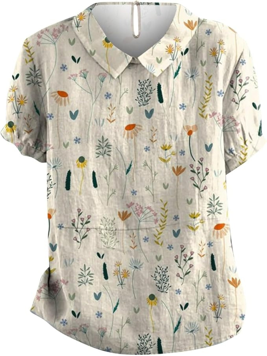 Raelyn - Bluse Wilde Blumen