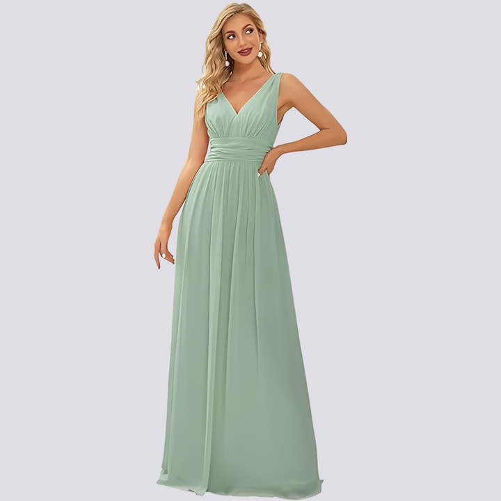 Maddie - Schickes ärmelloses Abendkleid für Damen