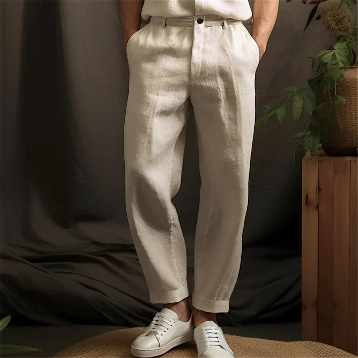 Eugene - Lässige, gerade geschnittene hose für Herren