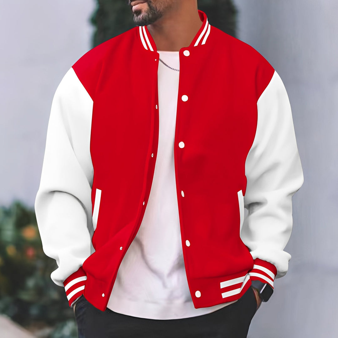 Greg - Elegante Herren-Bomberjacke mit legerem Schnitt