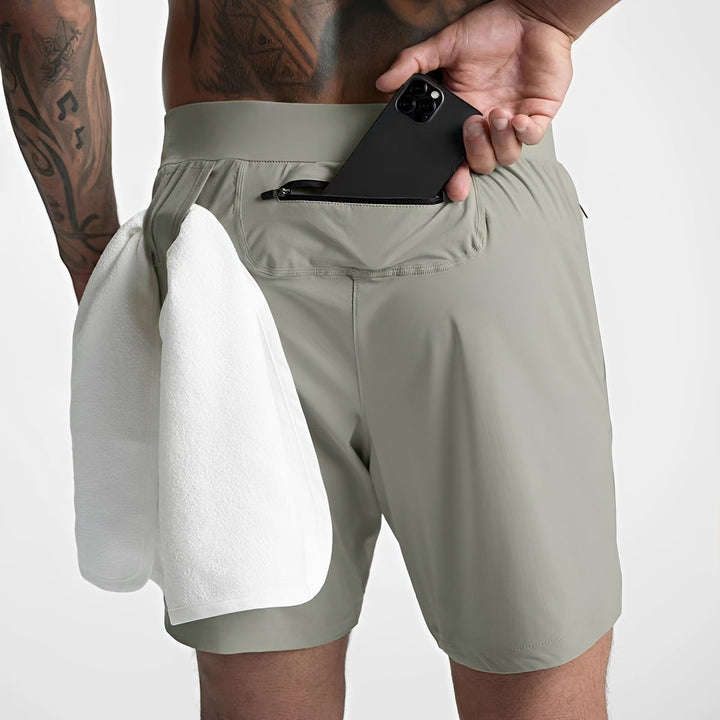 Charles - Schnelltrocknende, atmungsaktive Sportshorts für Herren